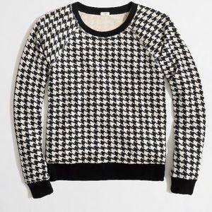 Jcrew M houndstooth sweatshirt
